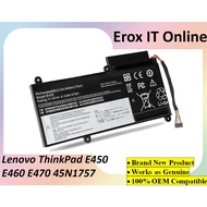 Lenovo ThinkPad E450 E460 E460C E465 Series 45N1753 45N1754 45N1755 45N1756 45N1757 Battery
