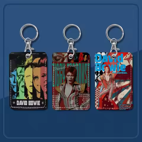 Retro singer D-David B-Bowie Personalised Holder Suitable for Bank card,Subway, Bus Card Wallet Card