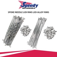 Speedy Spoke Aksesori Needle Lidi Rims Lidi Alloy Rims Gold Chrome Rim 18 EX5 Dream C70 172X10 172 Bike Rim Spoke