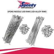Speedy Spoke Aksesori Needle Lidi Rims Lidi Alloy Rims Gold Chrome Rim 18 EX5 Dream C70 172X10 172 B