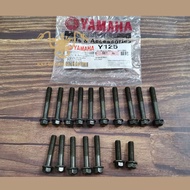 Y125ZR SCREW ENGINE CASING COVER SKRU ENJIN COVER (HIJAU) ORIGINAL THAI YAMAHA Y125Z Y125 125Z