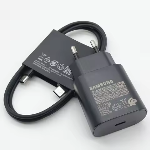 PD 25W Samsung Charger Super Fast Charging Power Adapter Type C Cable For Galaxy Z Flip Fold 7 6 5 4