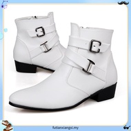 Chelsea Boots Cowboy Boots British Boots High-top Martin Boots Army Boots Men's Boots Frosted Boots