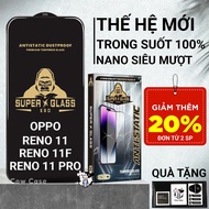 Toughened Oppo Reno 11, 11F, 11 Pro 5G Cowcase full screen | Screen protector for Oppo