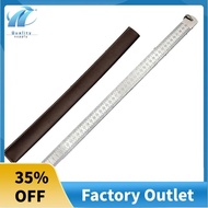 Thick Metal Straight Edge Heavy Duty Ruler, 20 Inch& 50cm, 0.2", Inch& mm Measurement Tool for Const