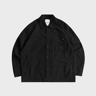DYCTEAM - See-through Asymmetrical Work Jacket (black)