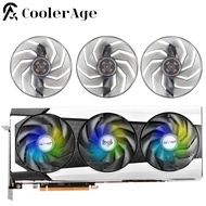 a95MM FD10015M12D RX6950XT Video Card Fan For Sapphire NITRO+ AMD Radeon RX 6950 XT PURE Graphics Ca