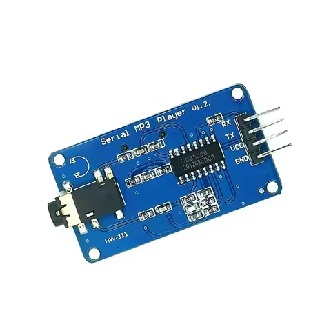 5pcs YX6300 YX5300 UART Control Serial Module MP3 Music Player Module For arduino/AVR/ARM/PIC CF