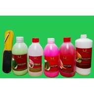 MELLINA 1set foot spa (foot lotion+foot scrub+foot soak+callus remover+foot blush+foot file)1000ml F