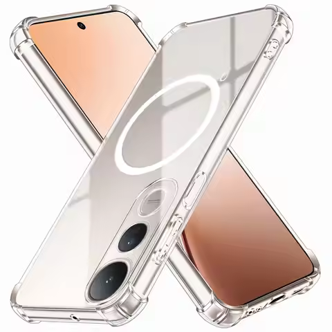 For Vivo V50 Lite Vivo V50 Case With Magnetic Sticker Phone Case For VivoV50 V 50 V50Lite Shockproof