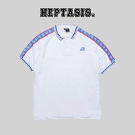 Hepatasis Polo Shirt Lumber White
