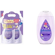 (Shipped Directly from Japan)[Set buying] John Song Baby Square and Time Baby Full Body Shampoo Foam Type 350ml x 2 &amp; Johnson Sky Time Lotion 300ml(Made in Japan)
