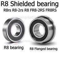 R8rs R8-2rs Shielded bearing Rs R8 miniature ball bearings 12.7*28.575*7.938mm Flanged Sealed FR8-2R