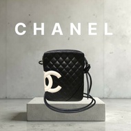 ㊣✨CHANEL✨香奈兒 老香 小香 黑色 雷標 康朋系列 相機包 肩背包 斜背包/二手包/二手精品🌳二手樹屋🌳