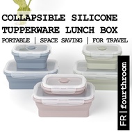 Collapsible Silicone Tupperware Lunch Box | Food Storage Box