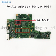 For Acer Aspire A114-31 A315-31 Laptop Motherboard With Intel N3350 CPU 2GB-Memory 32GB-SSD DA0Z8PMB