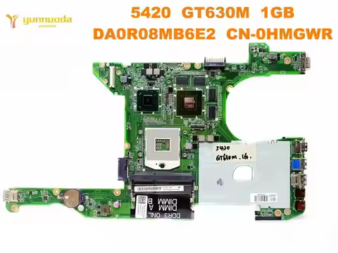 Original for DELL 5420 laptop motherboard 5420 GT630M 1GB DA0R08MB6E2 CN-0HMGWR tested good free shi