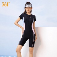 361 Degrees Rushguard One-Piece Professional Swimsuit