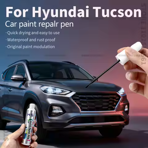 For Hyundai Tucson Car Paint Repair Pen Touch Up Scratch Remover DIY Auto Accessories White PGU NA3 