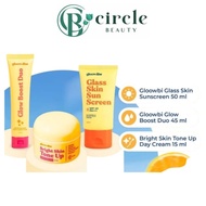Gloow&be Glass Skin Sunscreen SPF40 / Toneup Day Cream Tone-up / Gloowbe Gloowbi Glow Boost Duo Mois