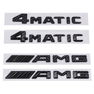 AMG 4MATIC Carbon Fiber Wordmark Suitable for Benz Rear Trunk Wordmark Benz AMG Labeling