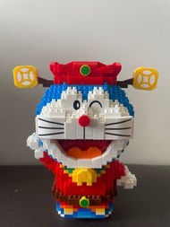 財神多啦A夢積木