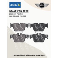 BRAKE PAD REAR (BMW F39 F40 F44 / MINI COOPER F54 F60) 34206885600