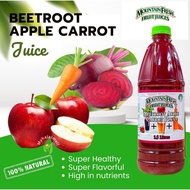 BEETROOT APPLE CARROT JUICE MOUNTAIN FRESH - Sedap & 100% Natural Tanpa Pengawet Beetroot Juice Appl