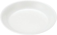 Three Line 51-KI Deep Plate, 7.1 inches (18 cm), Ivory, Made in Japan