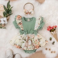 Summer One-Piece Baby Dress Western Style Hundred Days Princess Dress 6/21