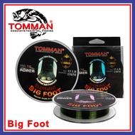 150 M (4lb-50lb) Tomman Line Big Foot Moss Green Elephant Fishing Line Tali Pancing