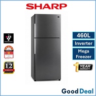 Sharp SJ5022MDS 460L / SJ5522MDS 500L Inverter Refrigerator Peti Sejuk Fridge