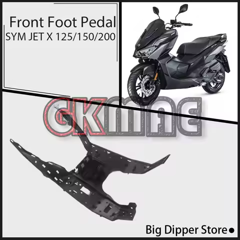 For SYM JET X 125/150/200 Motorcycle Original Front Foot Pedal Base Plate Fit XS150T-9A