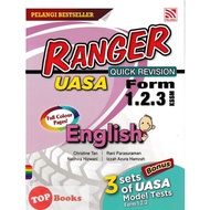 [TOPBOOKS Pelangi] Ranger Quick Revision UASA English Form 1 2 3 KSSM