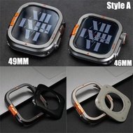 Aluminum Alloy Protector Case for Apple Watch Ultra3 49mm S11 46mm iwatch Series 10 46mm Ultra 2/1 4
