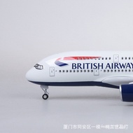 [With wheels and lights]1:160British Airways Air Airbus A380Passenger Aircraft Civil Aviation Airpla