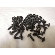 Screw M5 X 16 black (type AB) screw cover set motorcycle and car interio