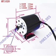 Động cơ 24v 500w  36v500w không giảm tốc motor 24v500w 36v 500w
