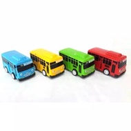 4pc Small tayo pullback bus/tayo bus/tayo Toy/tayo Miniature/
