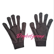 HITAM Plain Black Gloves Black Gloves