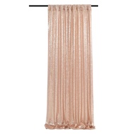 Polyester Sequin Backdrop Curtain Colorful Decorative Sparkly Sequin Backdrop Stage Events Funny Seq