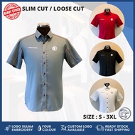 Proton Baju Kemeja/Baju Korporat F1 Shirt Motorsports Racing Team 🔥Ready Stock🔥