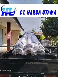 Talang Metal Baja Galvanis Lisplang Rumah UK 17 CM