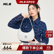 MLB复古老花腋下包休闲挎包通勤百搭3ABQS014N-50CGL-F