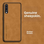 Xuanteng | Samsung Galaxy A50s A70 Leather Texture Soft Shockproof Phone Case