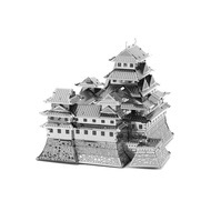 3D Puzzles Himeji Castle - 3D Metal Model Kit -  Model Building Educational Toys (4)