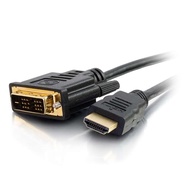 Legrand - C2G DVI to HDMI Cable, DVI-D Male to HDMI Male, Black HDMI Adapter Cable, 2 Meter (6.56 Fe