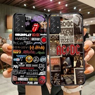 DF-92 Nirvana Queen AC DC TPU HD Glass Casing for Samsung A52 A13 A33 A32 A72 A23 A53 A73 A52S