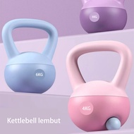 Kettlebell PVC 4/5/6KG Training Shaping squat Kettle Bell Dumbbell Set Soft KettleBell