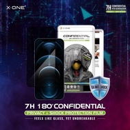 X-One Confidential Series (4th) Screen Protector iP 13 Pro Max | 13 Pro | iP 13 | iP 12 Pro Max/iP 1